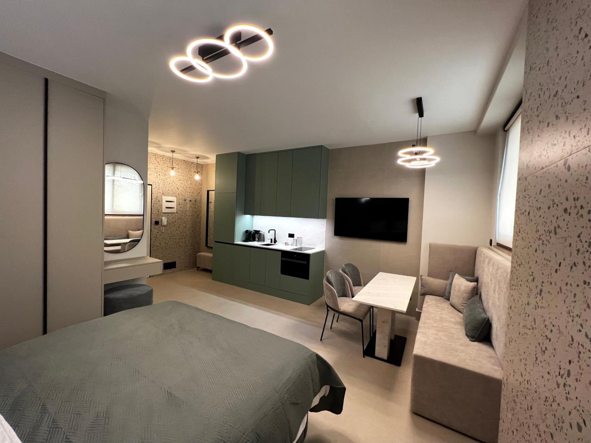 Golden Beach Suites Sarande Bagian luar foto